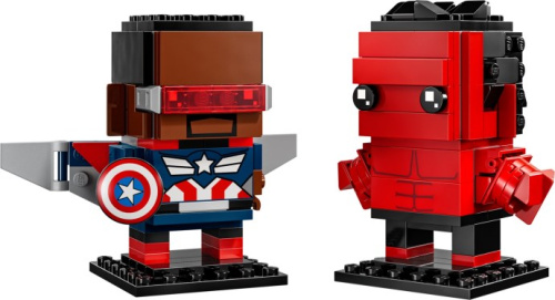 40668-1 Captain America & Red Hulk