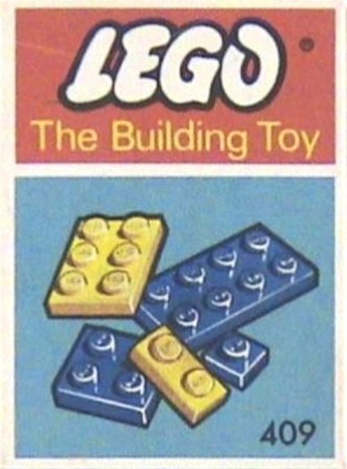 409-1 38 Slimbricks Assorted Sizes (The Building Toy)