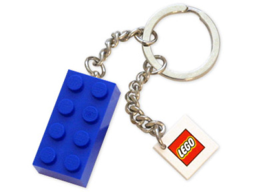4202580-1 LEGO Blue Brick Key Chain