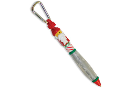 4285957-1 Santa Carabiner Pen