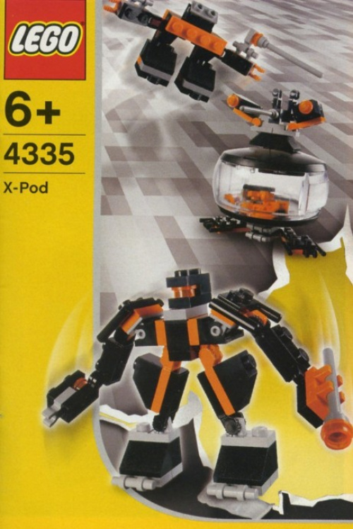 4335-1 Black Robot Pod