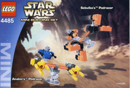 4485-1 Sebulba's Podracer & Anakin's Podracer