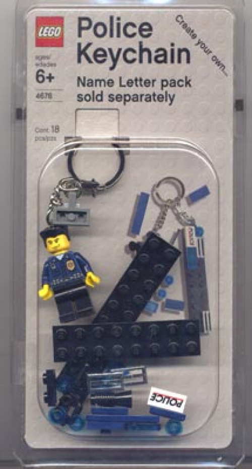 4676-1 Police Key Chain