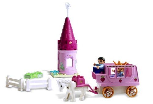 4821-1 Princess' Horse and Carriage