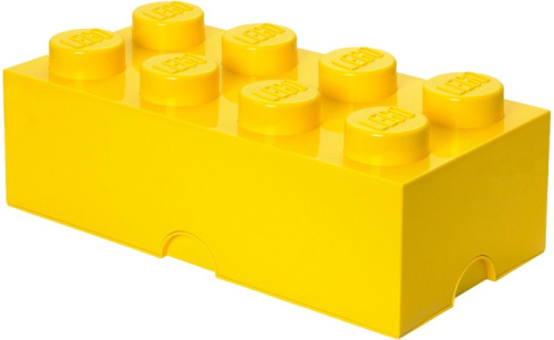 5001267-1 8 stud Yellow Storage Brick