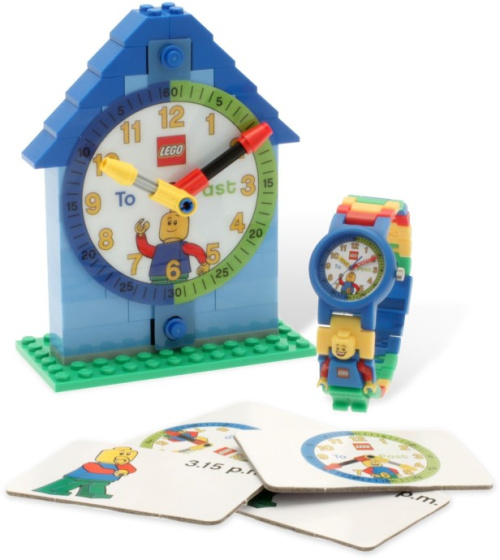 5001370-1 Time-Teacher Minifigure Watch & Clock