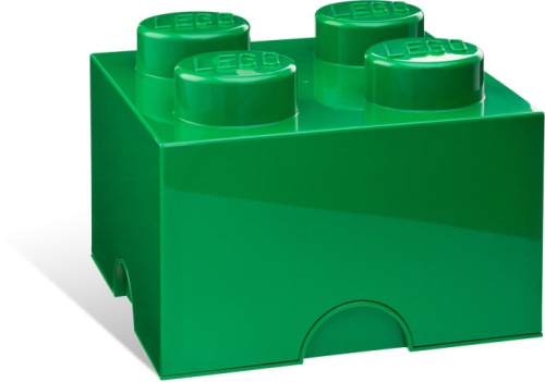 5001384-1 4-stud Green Storage Brick