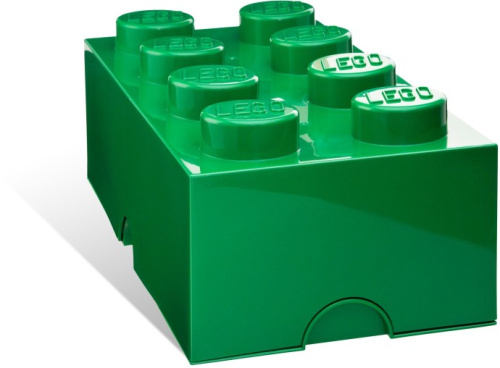 5001387-1 8-stud Green Storage Brick