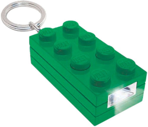 5002804-1 2x4 Brick Key Light (Green)