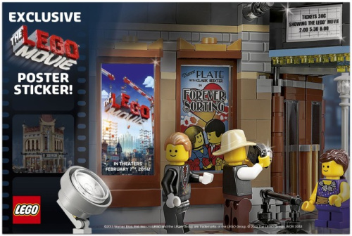 5002891-1 The LEGO Movie Poster Sticker
