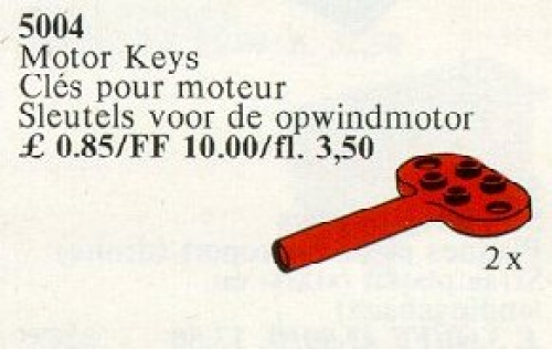 5004-1 2 Keys for Wind-Up Motor