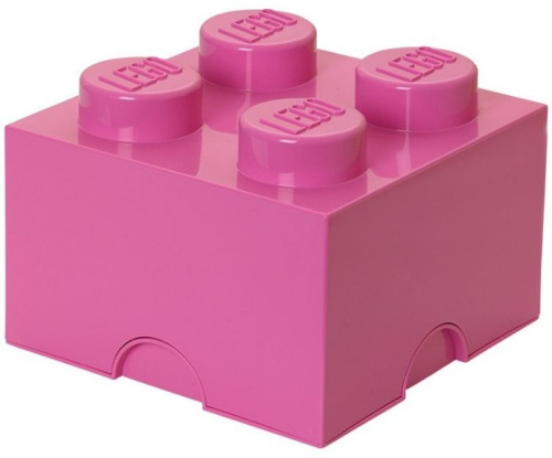 5004277-1 4 stud Pink Storage Brick