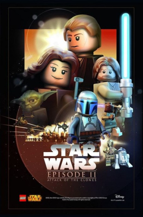 5004883-1 Star Wars Episode II Poster