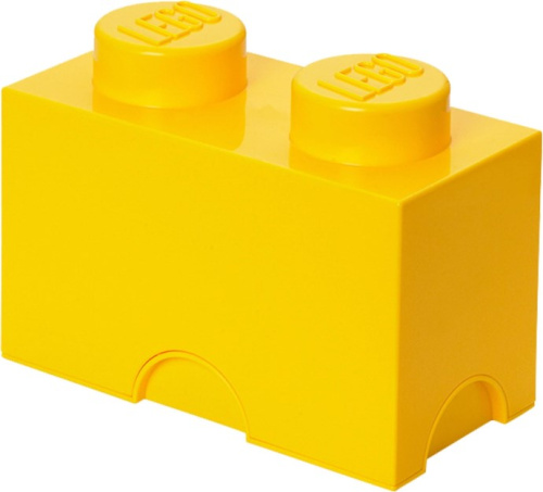5004891-1 2 stud Yellow Storage Brick