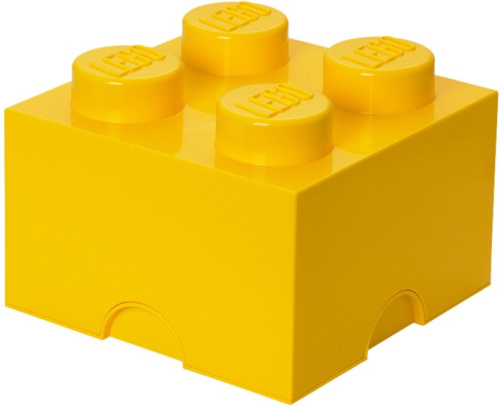5004893-1 4 stud Yellow Storage Brick