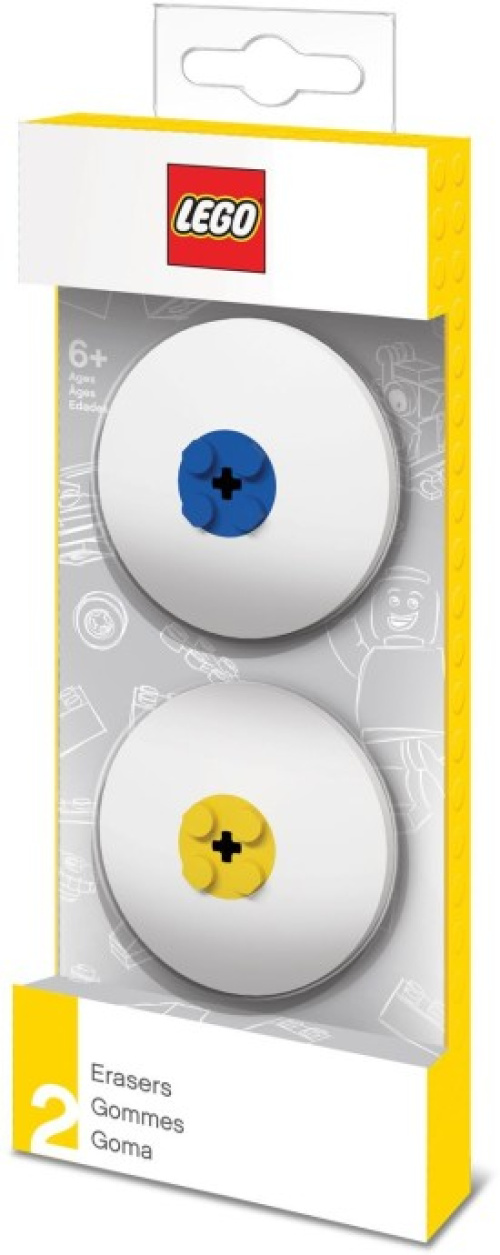 5005108-1 LEGO Erasers (Blue Yellow)