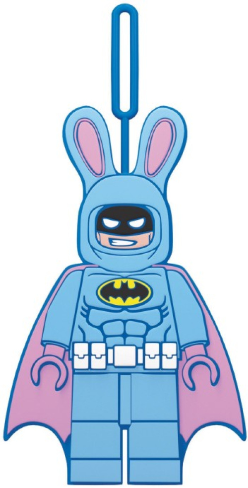 5005382-1 Easter Bunny Batman Luggage Tag