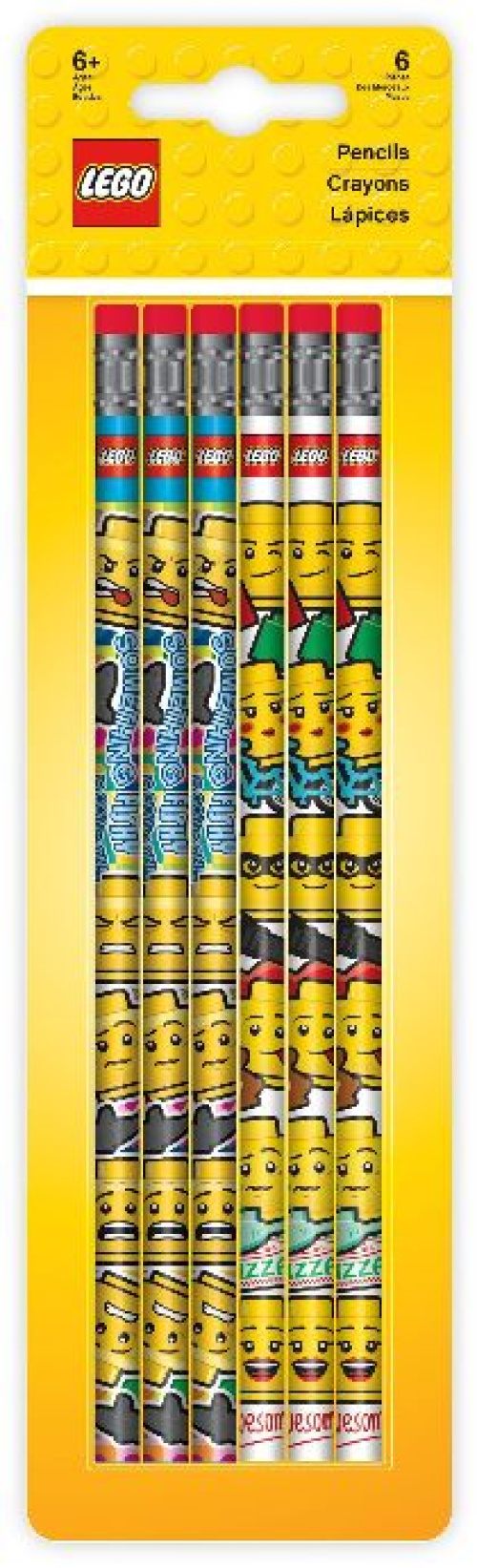 5005578-1 LEGO Pencils 6 pack