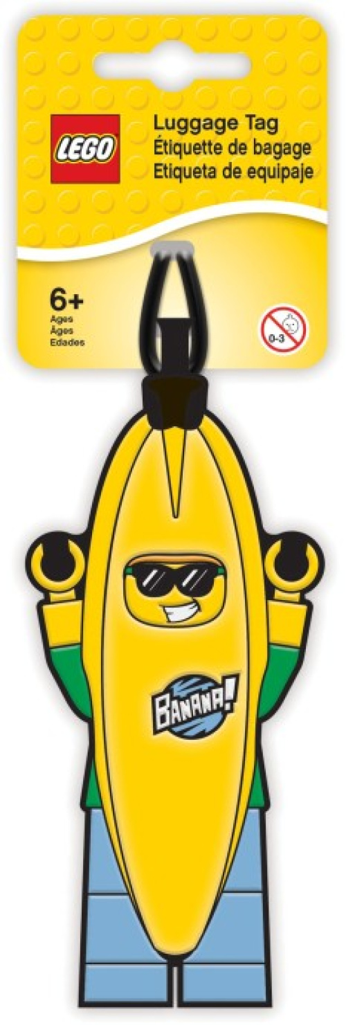 5005580-1 LEGO Banana Guy Luggage Tag