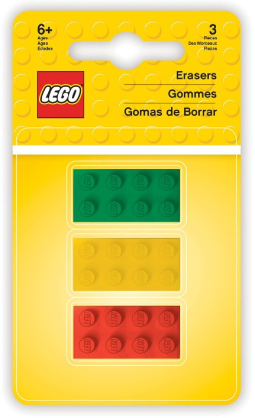 5005581-1 LEGO Brick Erasers 3 Pack
