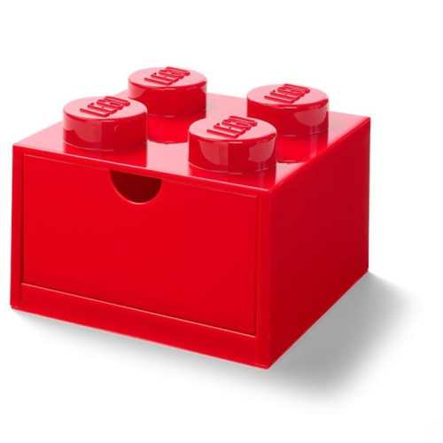 5005872-1 4 Stud Red Desk Drawer