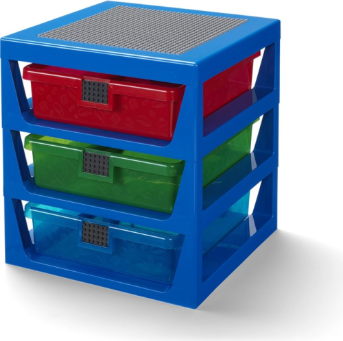 5005875-1 Transparent Blue LEGO Rack System