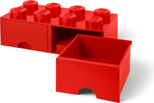 5006131-1 LEGO 8 Stud Red Storage Brick Drawer