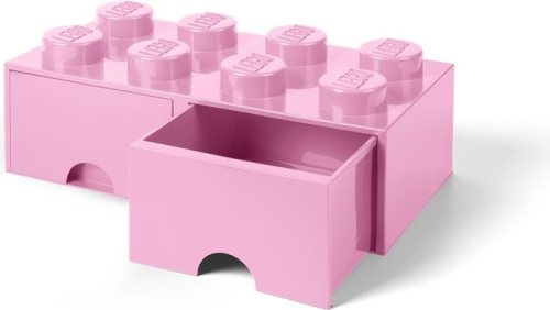 5006134-1 LEGO 8 Stud Light Purple Storage Brick Drawer