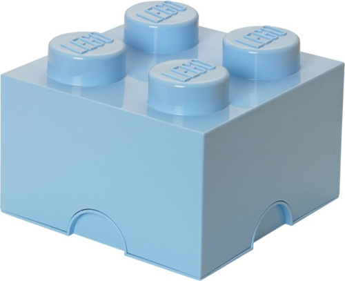 5006169-1 4 Stud Storage Brick Light Blue