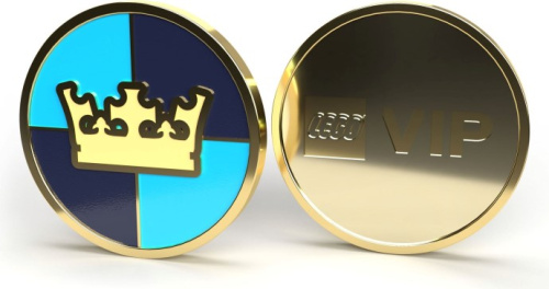 5006472-1 Castle logo collectable coin