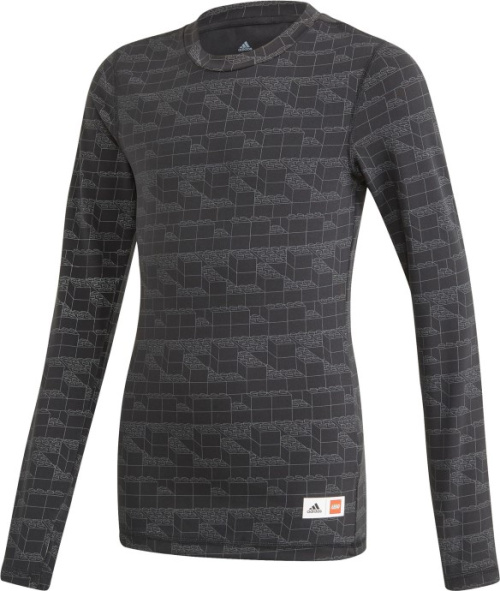 5006565-1 Adidas Bricks Long Sleeve Fitted T Shirt