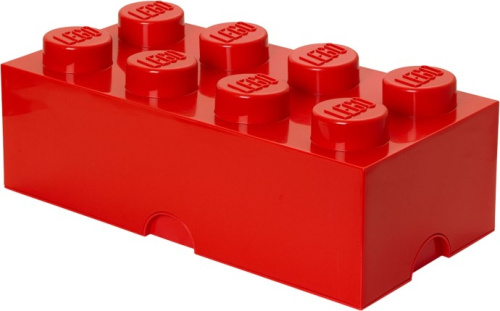 5006867-1 8 Stud Storage Brick Red