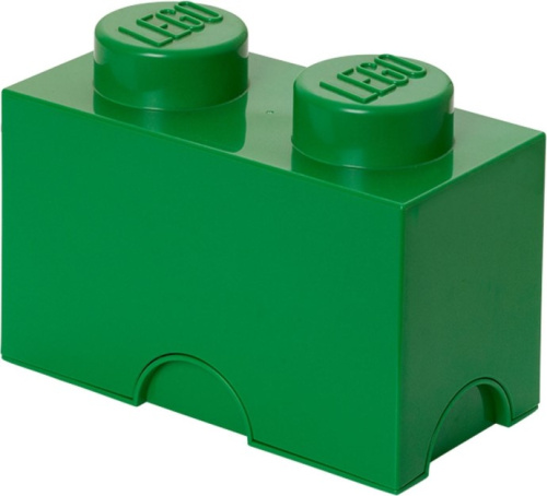 5006870-1 2 Stud Storage Brick Green