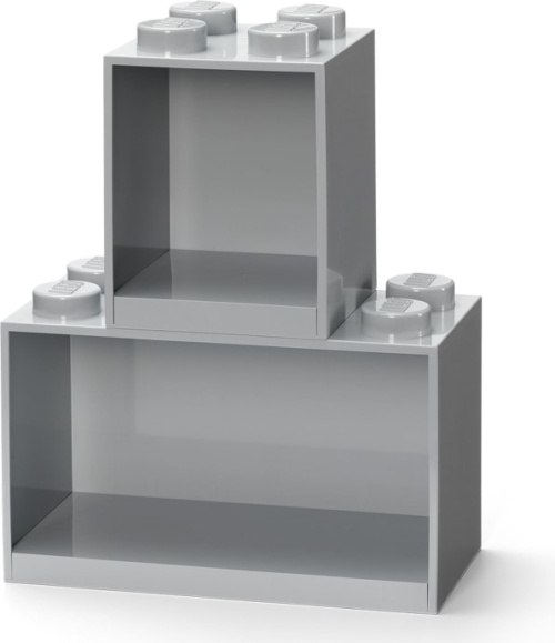 5006926-1 Brick Shelf Set Gray