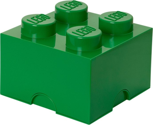 5006929-1 4 Stud Storage Brick Green