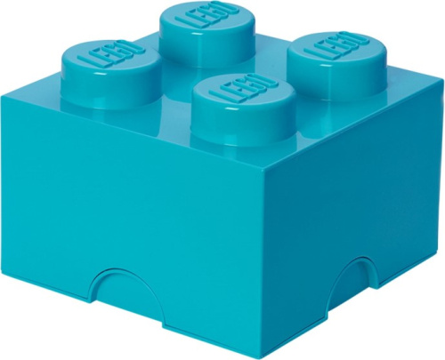 5006936-1 4 Stud Storage Brick Azure Blue