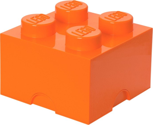 5006937-1 4 Stud Storage Brick Orange
