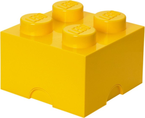 5007128-1 4 Stud Storage Brick Yellow
