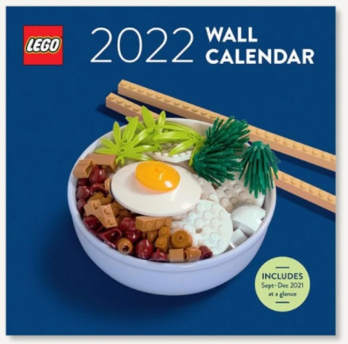 5007180-1 LEGO 2022 Wall Calendar