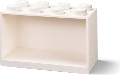 5007287-1 8 Stud Brick Shelf White