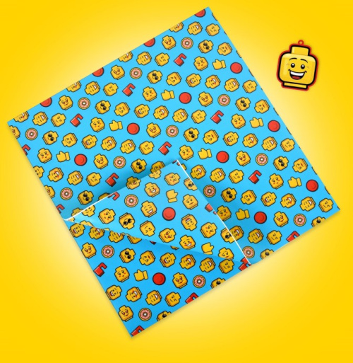 5007724-1 Minifigure Head Wrapping Paper