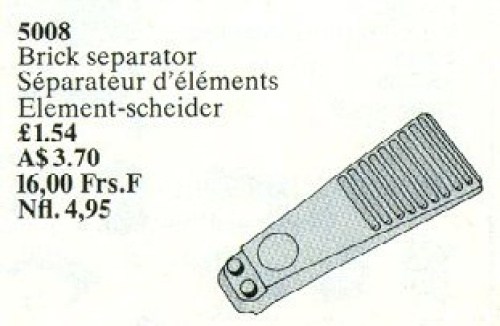 5008-1 Element Separator Grey