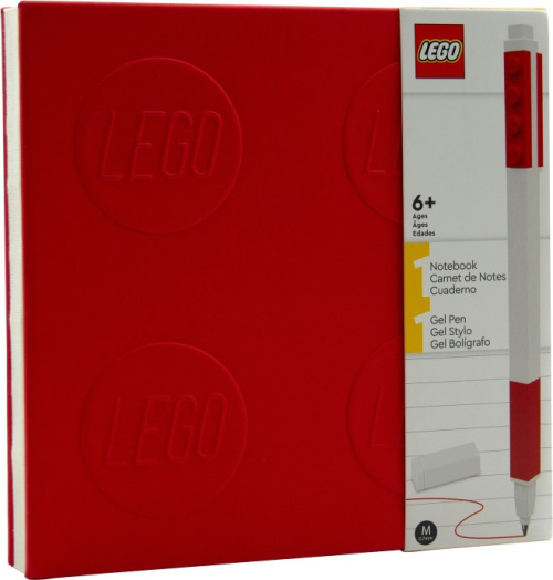 5008307-1 Notebook with Gel Pen – Red