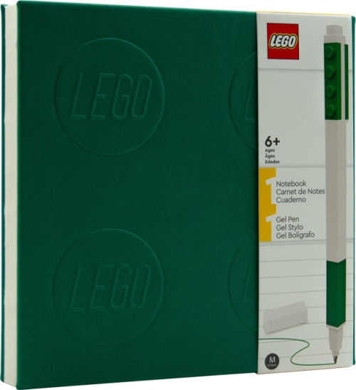 5008309-1 Notebook with Gel Pen – Green