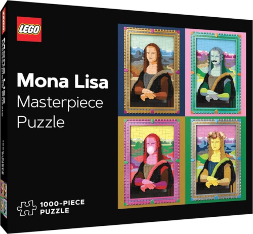 5008976-1 Masterpiece Puzzle: Mona Lisa 1000-Piece Puzzle