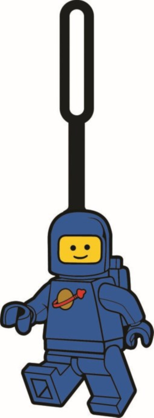 5008987-1 Bag Tag Spaceman Blue