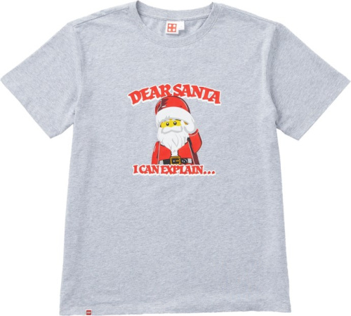 5009125-1 Adults Short Sleeve Dear Santa T Shirt