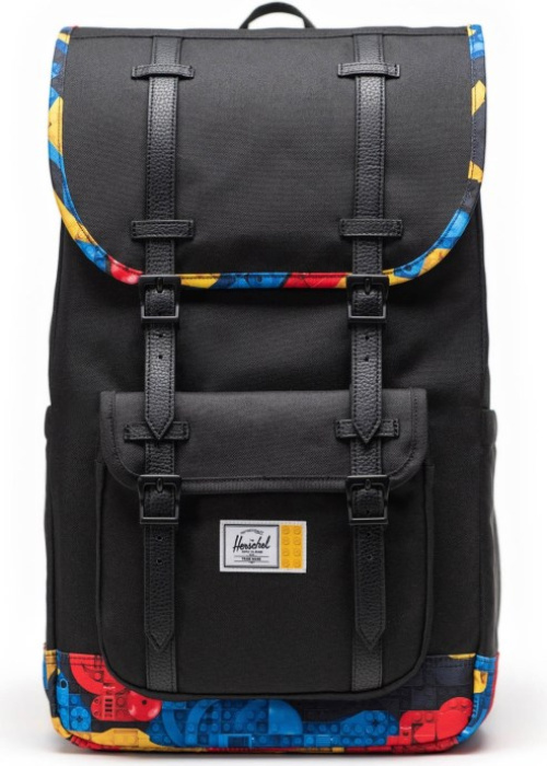5009277-1 Herschel Little America Backpack – Abstract Bricks