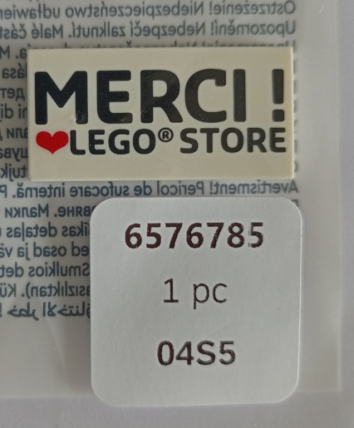 5009301-1 Merci! Heart Lego Store