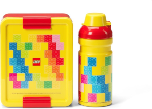 5009346-1 Brick Pattern Lunch Set